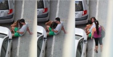 De pe Twitter, în toată lumea! Sex oral pe o stradă din Malaga