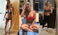Diva sexy Paige VanZant, luptatoare in UFC, a iesit la bronzat pe balcon